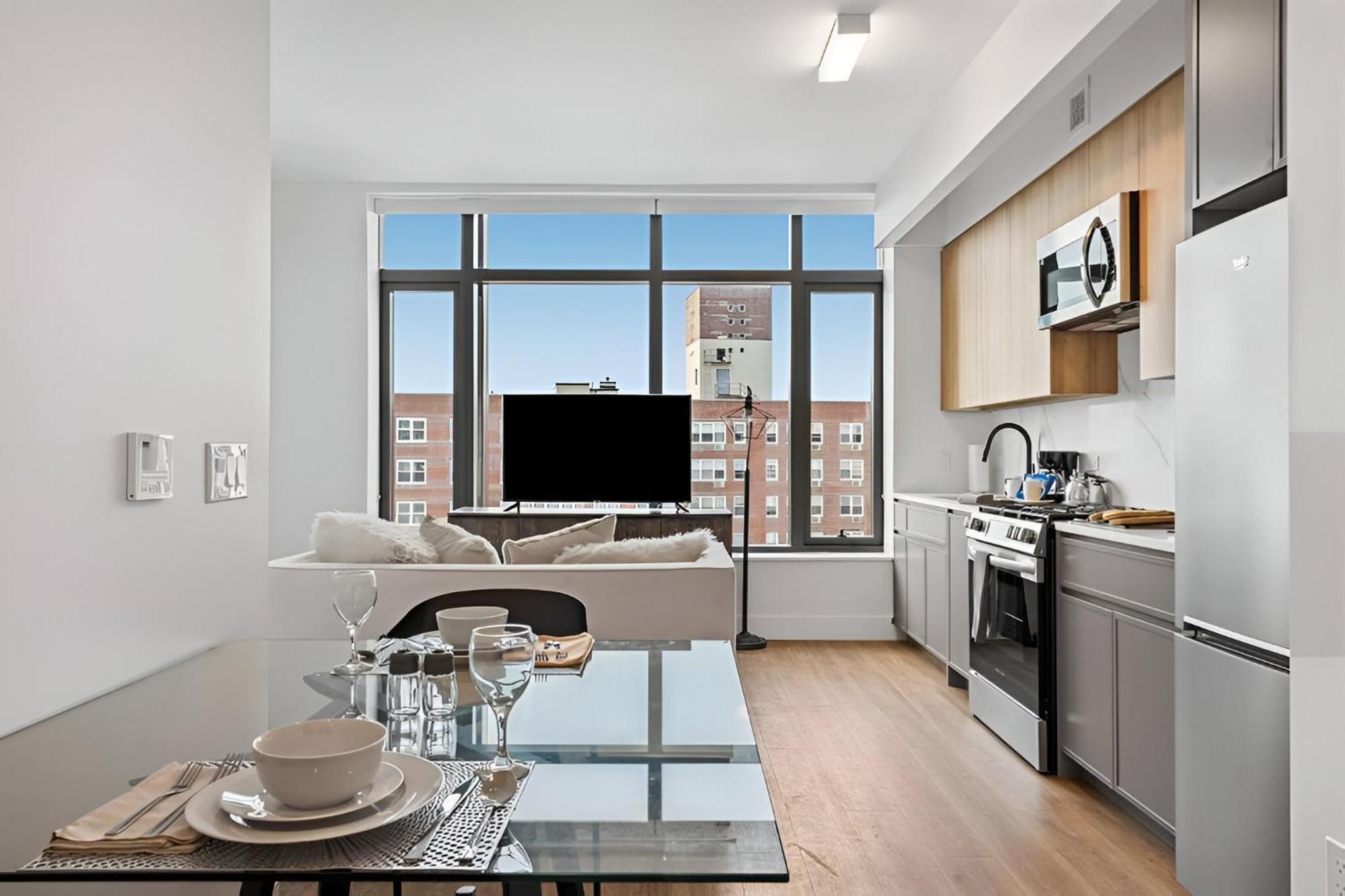 דירות ניו יורק Elite Brooklyn Living With Premiere Amenities מראה חיצוני תמונה